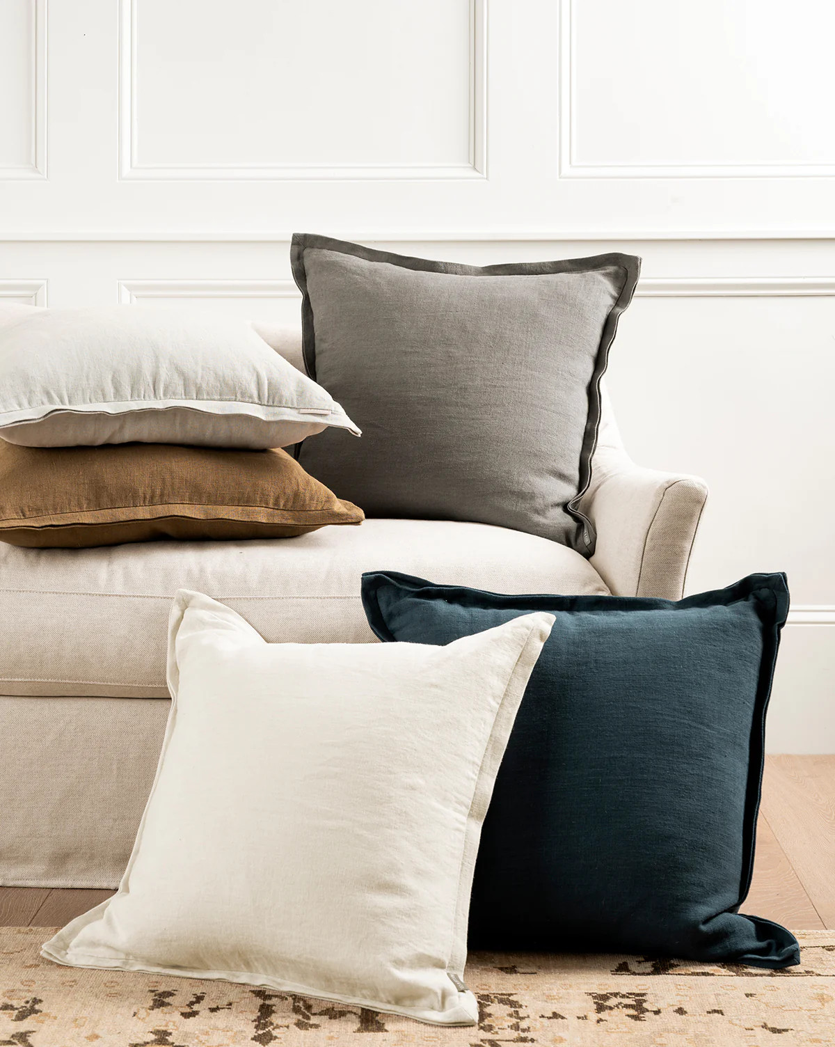 Liam Double Flange Pillow Cover | McGee & Co. (US)