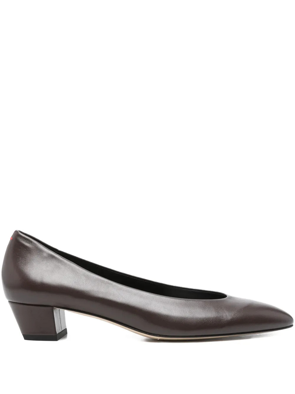 Aeyde 35mm Helia Pumps | Brown | FARFETCH | Farfetch Global