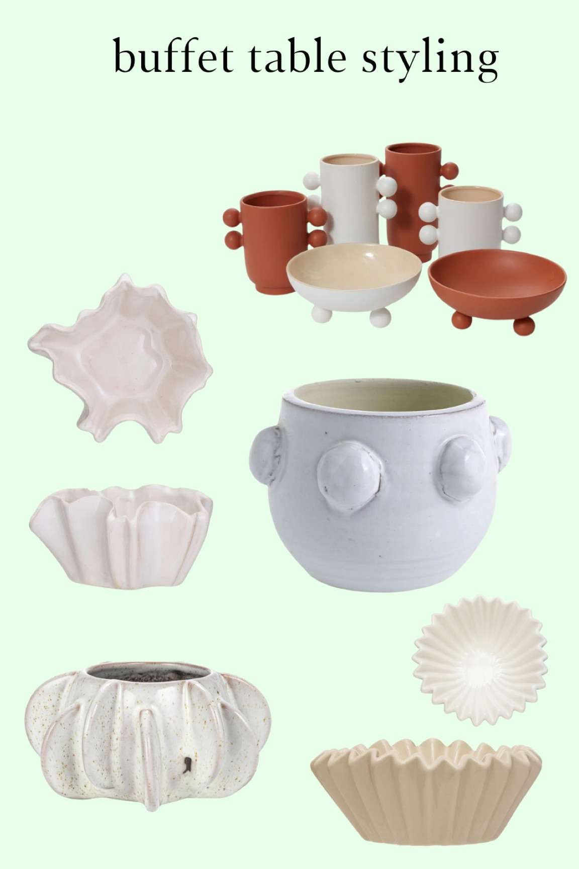 Buffet table styling 

#LTKFindsUnder50 #LTKStyleTip #LTKGiftGuide