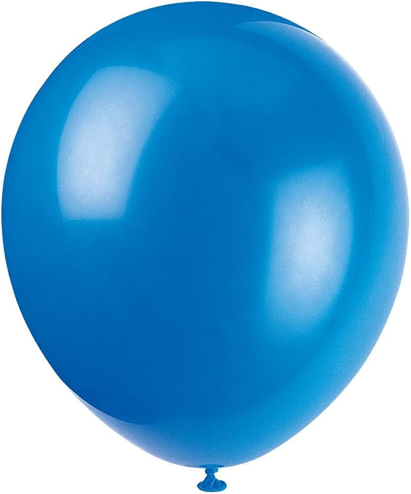 Twilight Blue Latex Balloons, 12" (10-Pack) - Premium-Quality & Vibrant Party Decorations, Perfec... | Amazon (US)