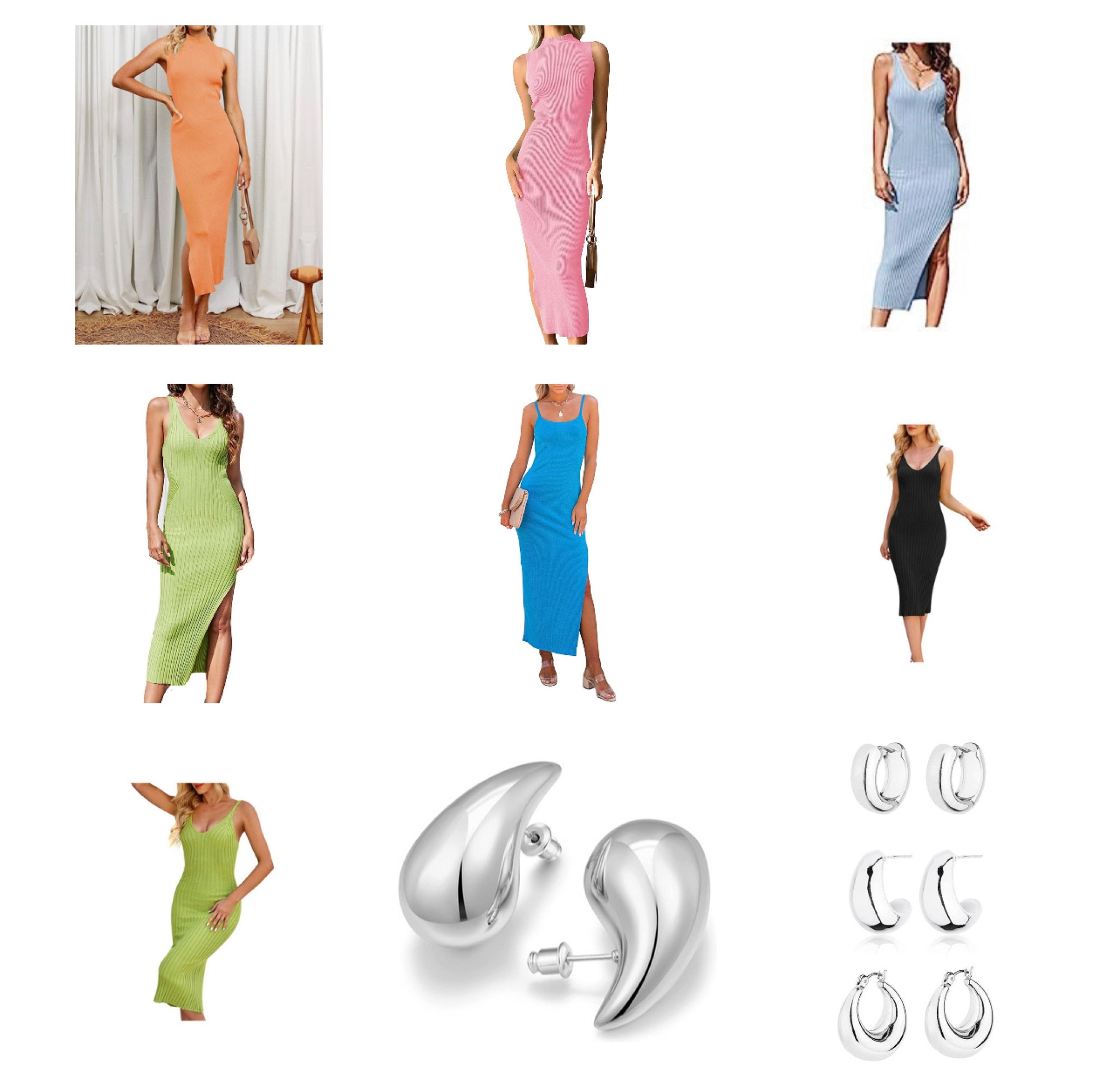 Ribbed Knit Summer Dress

Summer Dress

Silver earrings 

Silver Dupe earrings 

Summer style 

#LTKunder50 #LTKstyletip #LTKshoecrush
