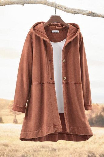 Fleece Swing Cardigan | Coldwater Creek