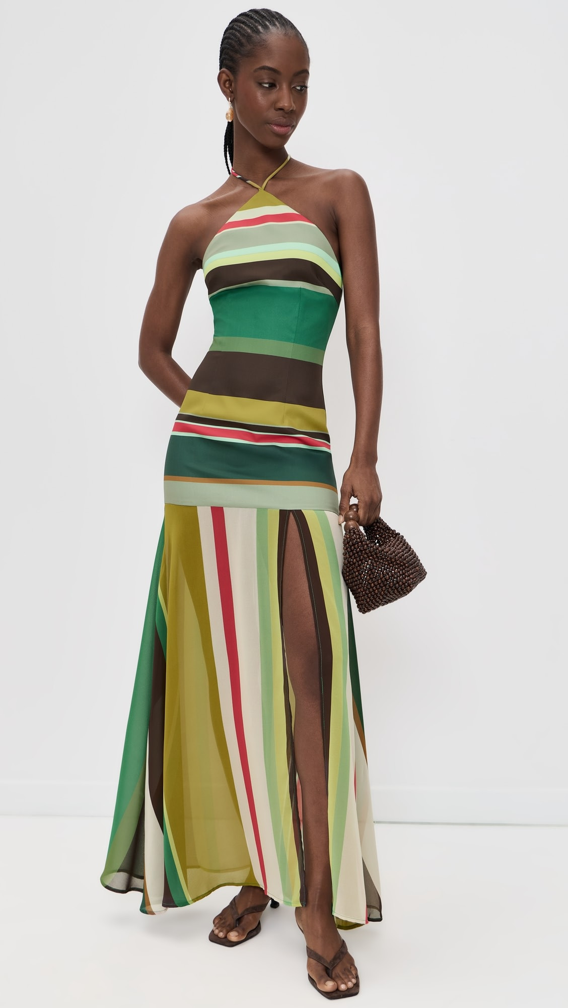Seven Wonders Estella Halter High Slit Maxi Dress | Shopbop | Shopbop