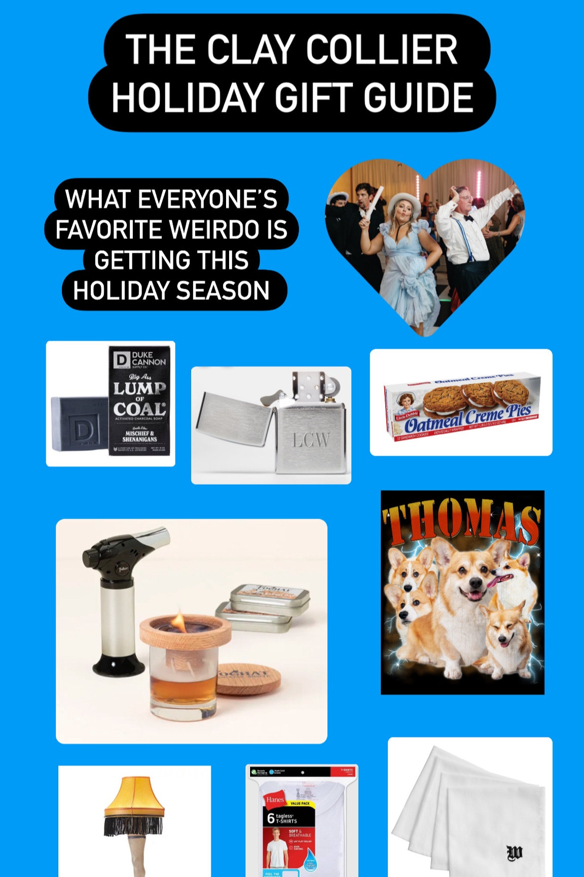 Clay is a simple man but at the same time also very hard to shop for 

#LTKmens #LTKHoliday #LTKGiftGuide