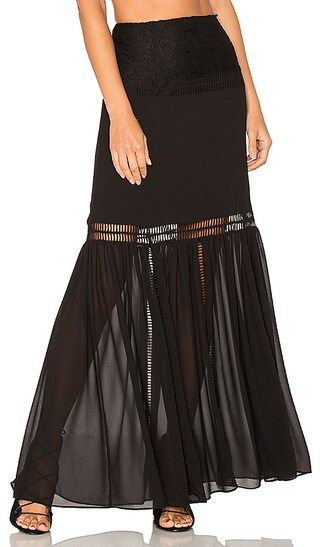 ale by alessandra x REVOLVE Virginia Skirt in Black Night | Revolve Clothing