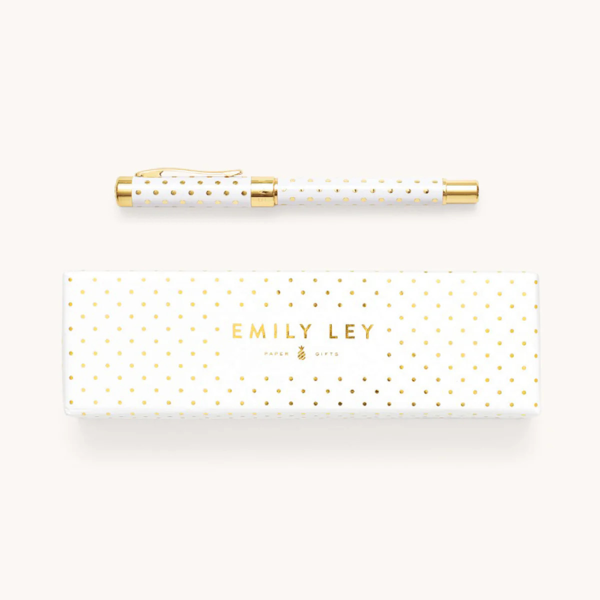 Pen - Gold Dot | Simplified