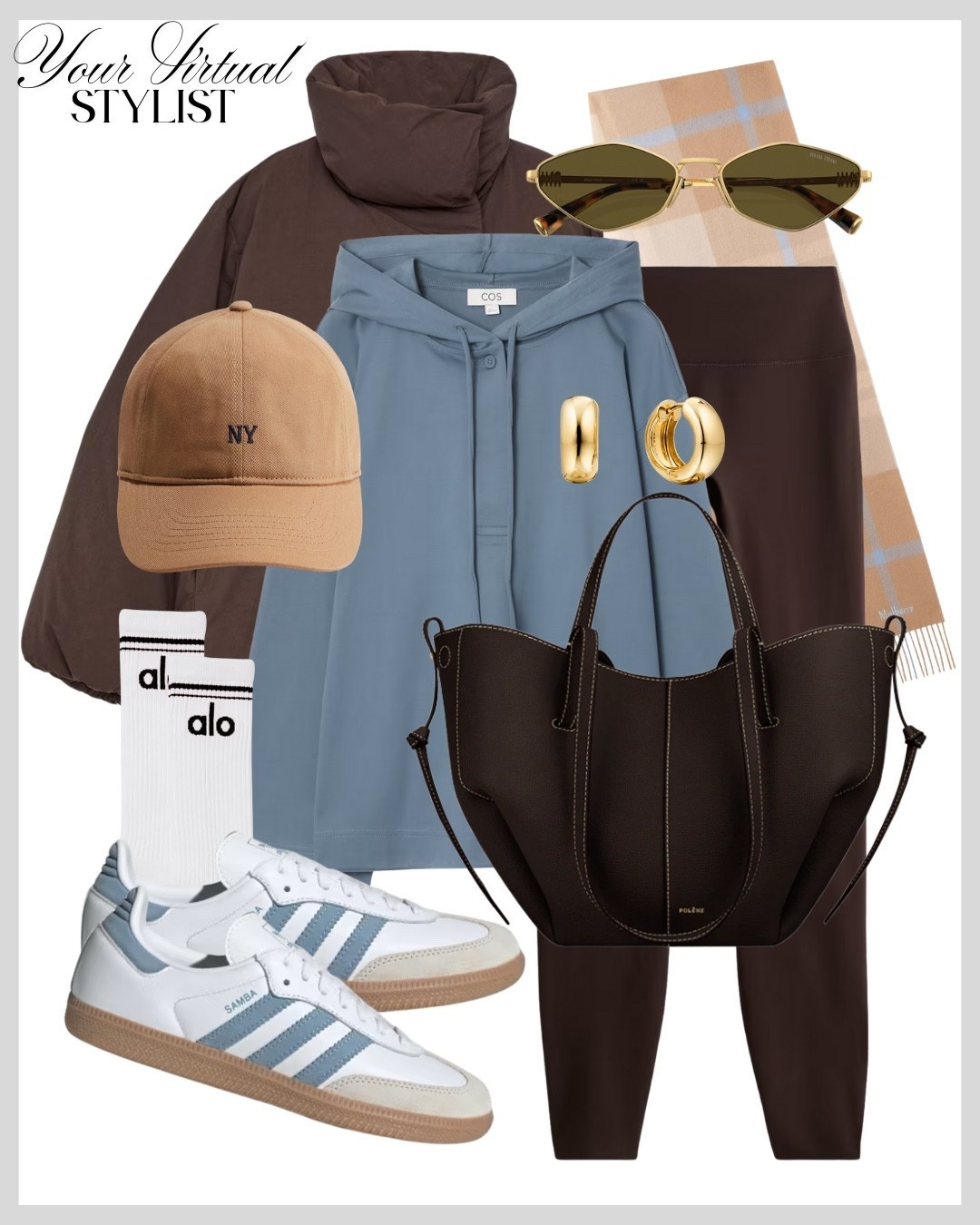 Comfortable and warm look for leggings lovers💙🤎

#LTKwinter #LTKautumn #LTKbag