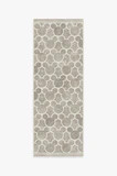 Mickey Trellis Ash Grey Rug | Ruggable
