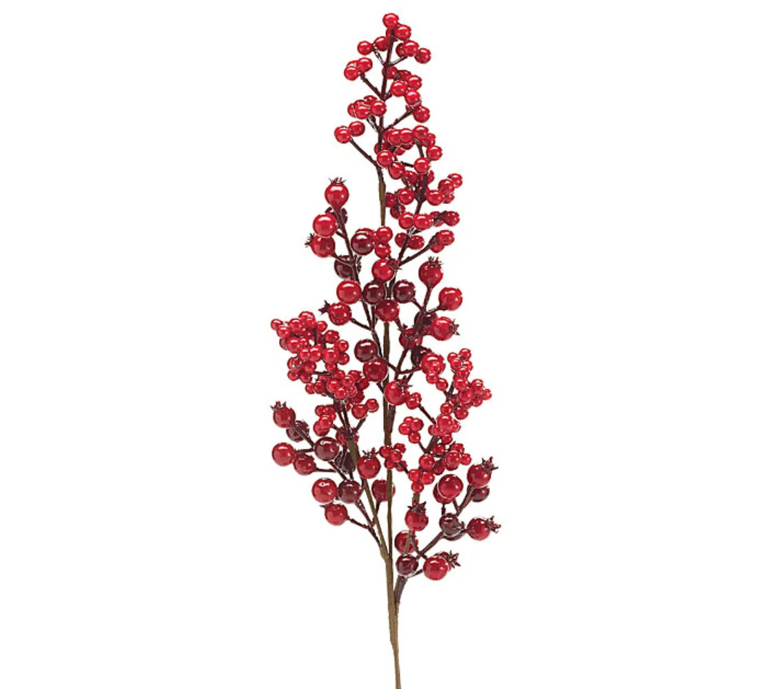 Loon Peak® 6 Piece Spray Pick Berries Branch & Reviews | Wayfair | Wayfair North America