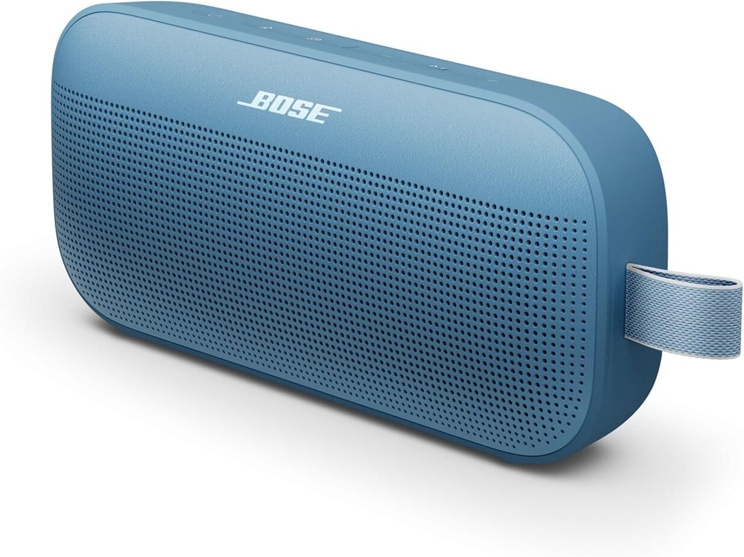 Bose SoundLink Flex Bluetooth Speaker (2nd Gen) - Portable Outdoor Speaker with Hi-Fi Audio, Waterproof and Dustproof, USB-C, Up to 12 Hours Battery Life, Blue Dusk | Amazon (US)