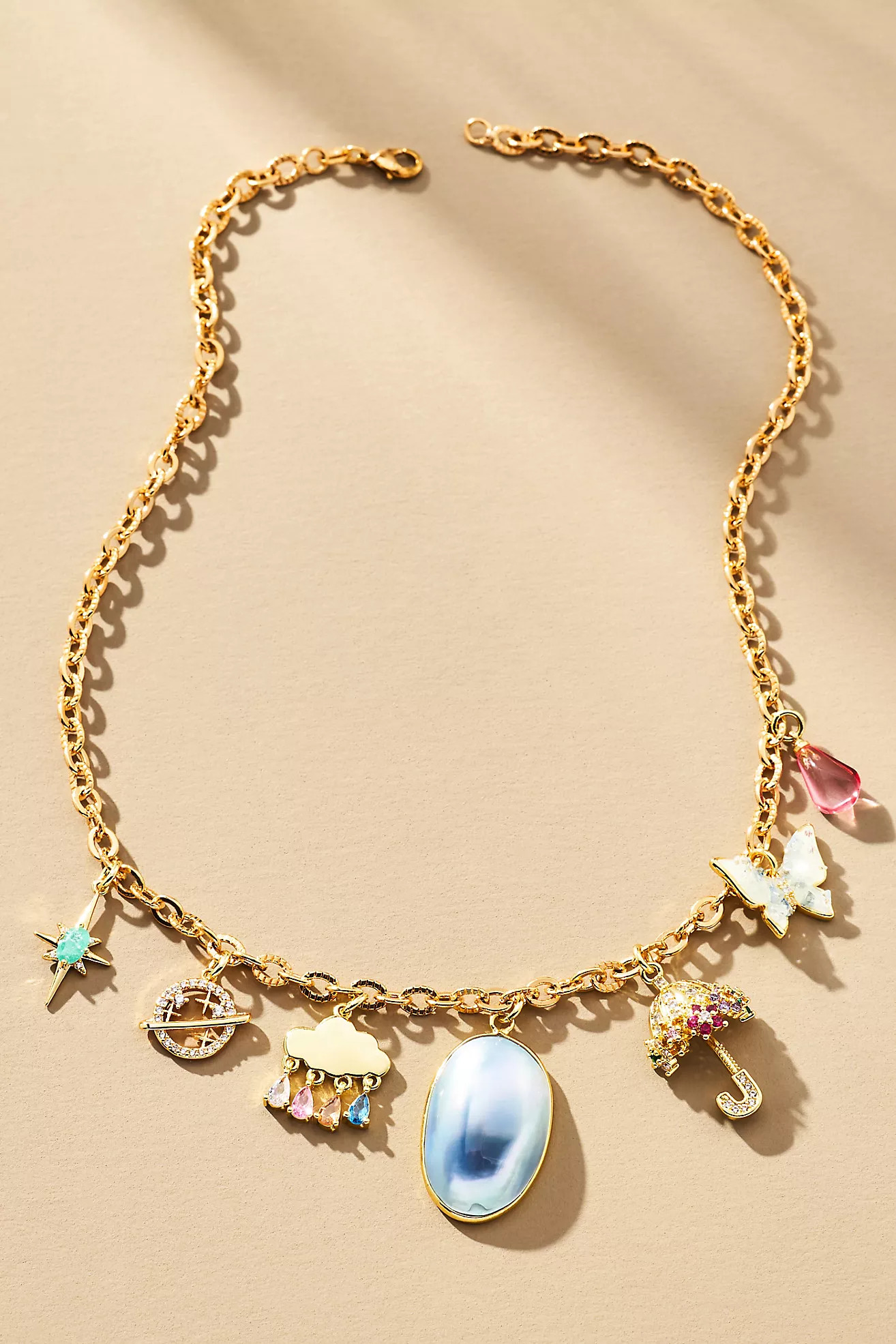 Boxbar Mother Nature Charm Necklace | Anthropologie (US)