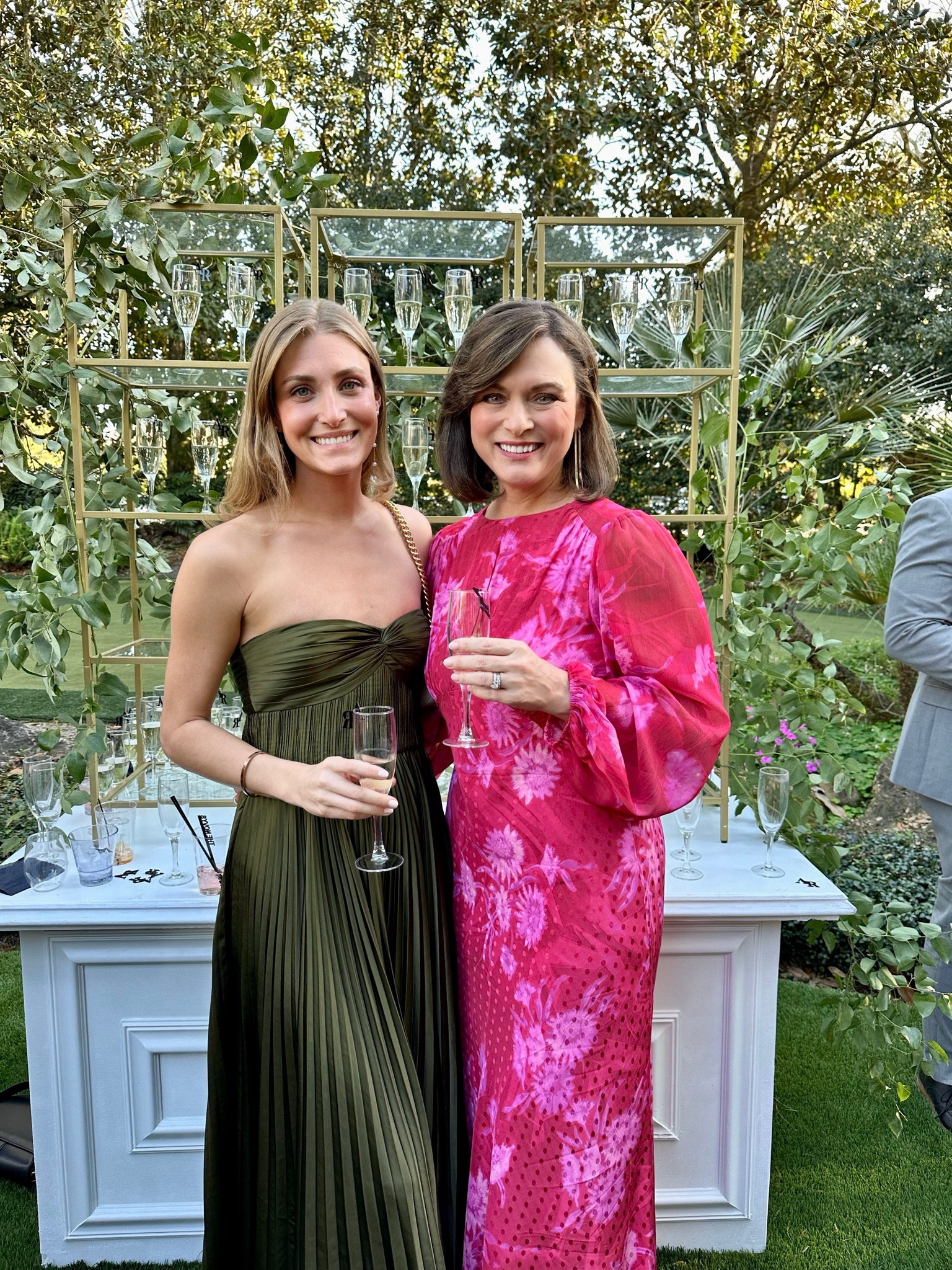 Wedding guest dresses!! 

Mom’s dress is from ASOS 
Green is RTR, size 2! Highly recommend renting this one! 

#LTKwedding #LTKbeauty #LTKSeasonal