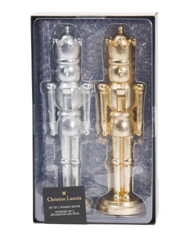 Set Of 2 12in Nutcrackers | Pillows & Decor | Marshalls | Marshalls