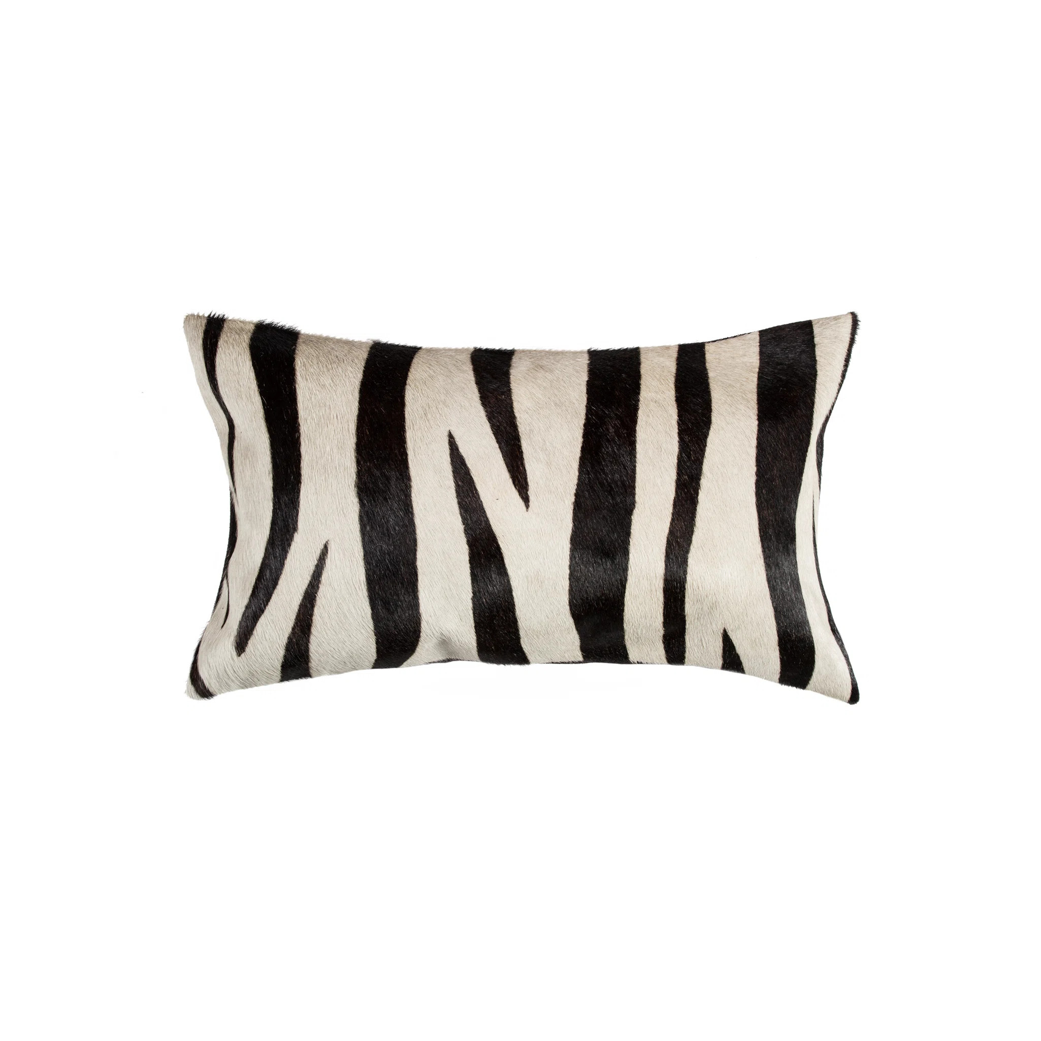 Torino Animal Print Leather/Suede Throw Pillow | Wayfair North America