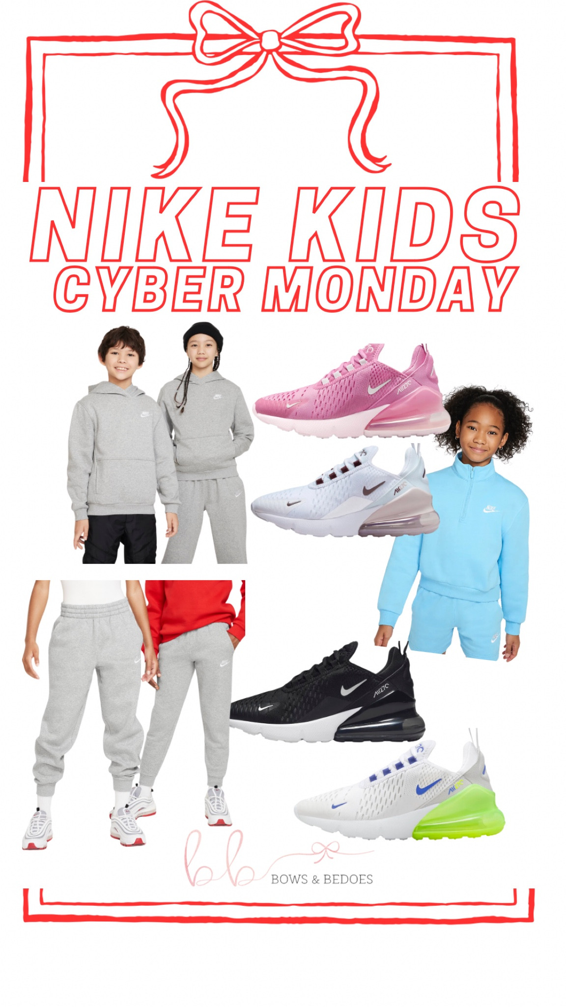 Cyber Monday extended on Nike, Nike kids sweats, joggers, hoodies, air max all on sale! 

#LTKGiftGuide #LTKKids #LTKSaleAlert