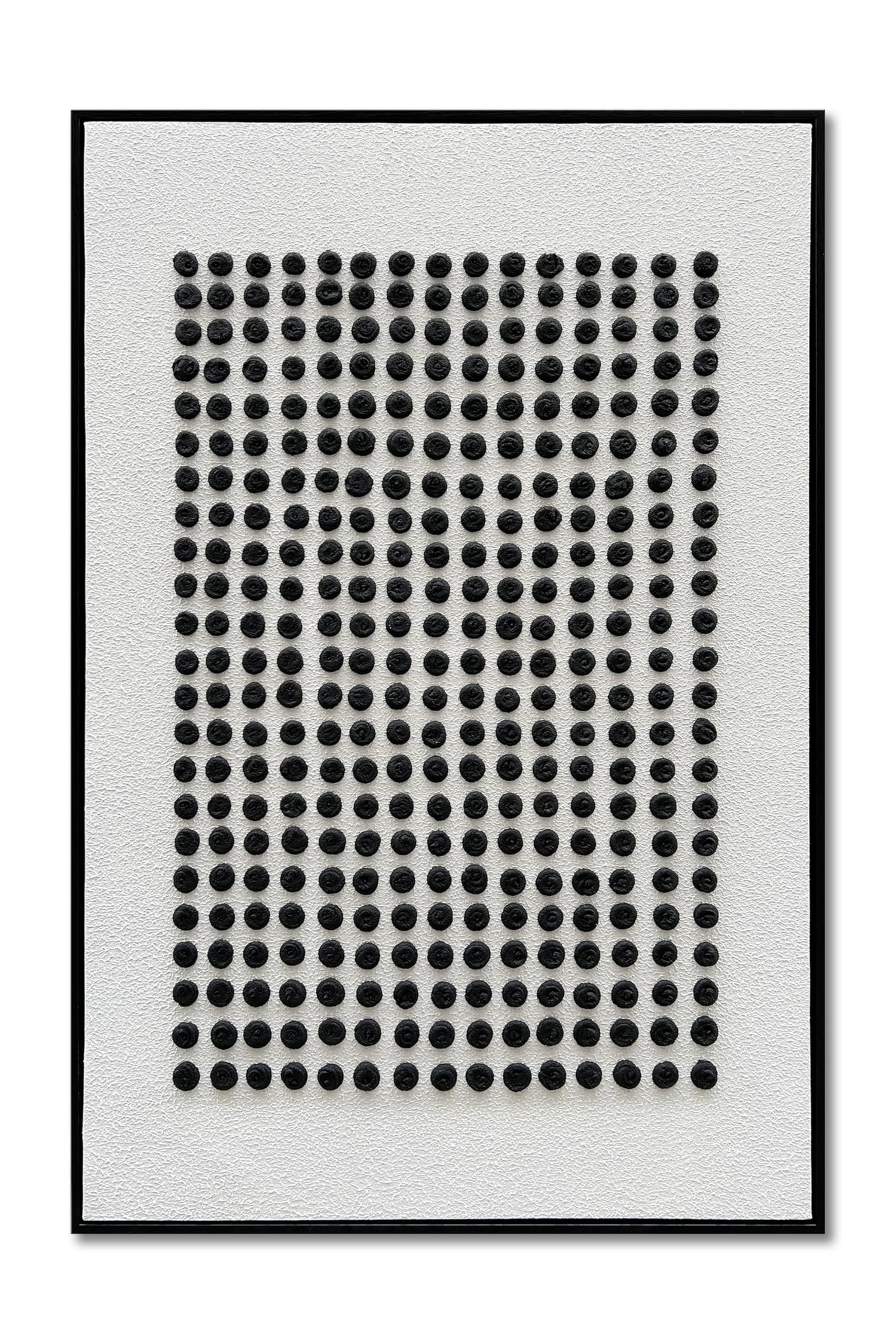 NANKAI Art Hand-painted black and white texture oil painting modern minimalist art wall decoratio... | Amazon (US)