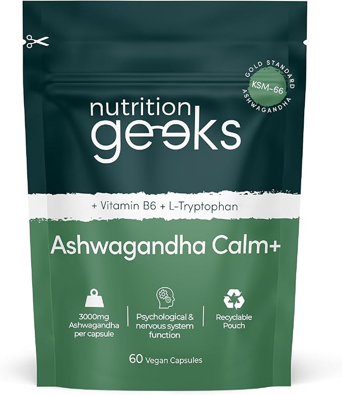 Ashwagandha KSM 66 Complex – 3000mg Enhanced with L-Tryptophan & Vitamin B6 (2 Month Supply) ... | Amazon (UK)