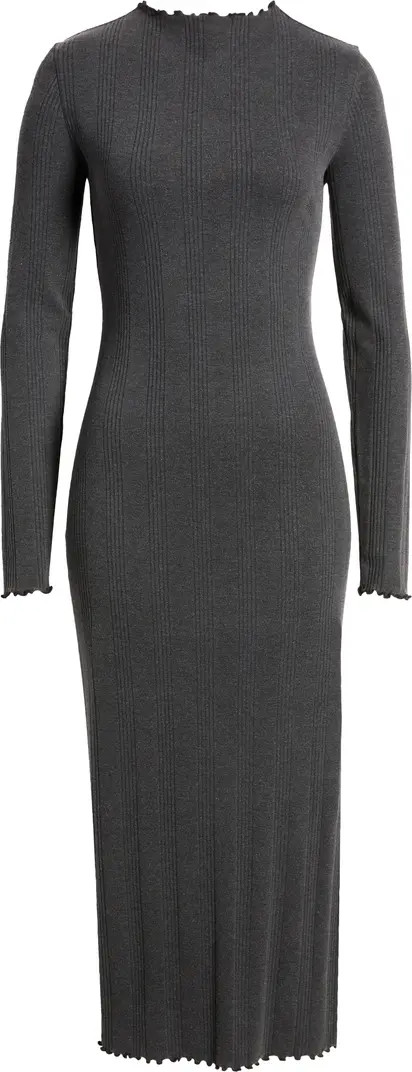 Lettuce Edge Long Sleeve Midi Dress | Nordstrom