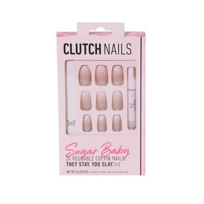 Clutch Nails - Press On Nails - Sugar Baby | Target