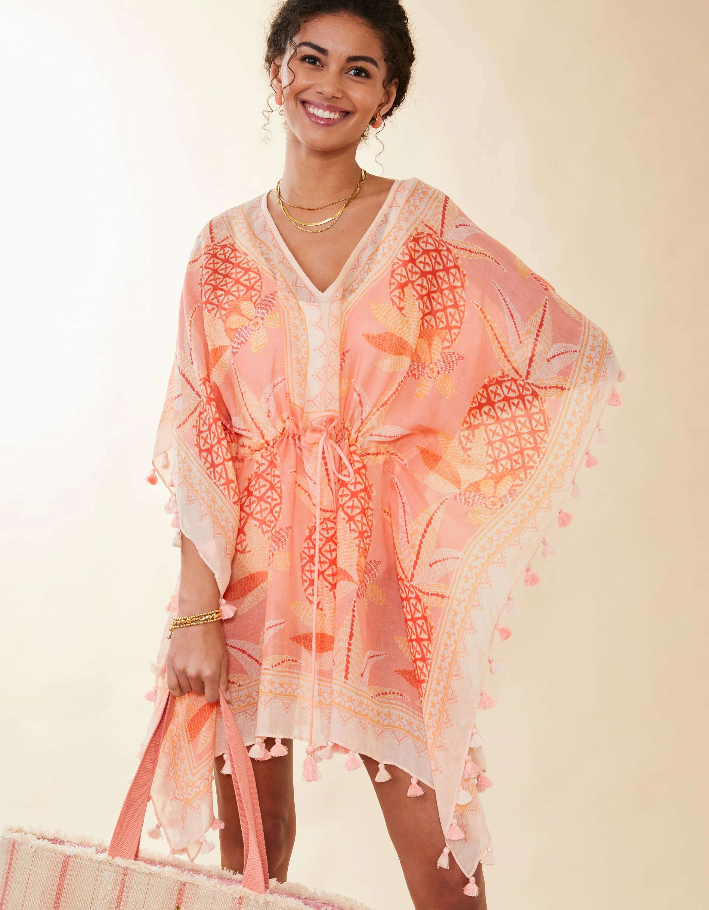 Beach Cover Up Callawassie Pineapple | Spartina 449