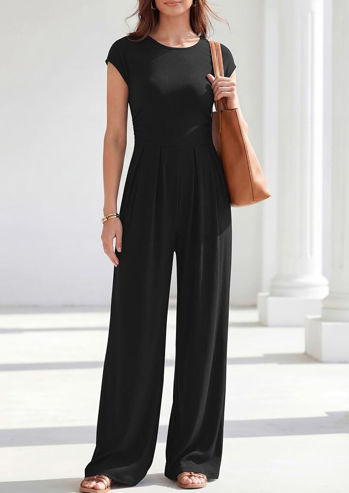 PRETTYGARDEN Summer Jumpsuits for Women Dressy Casual | Amazon (US)