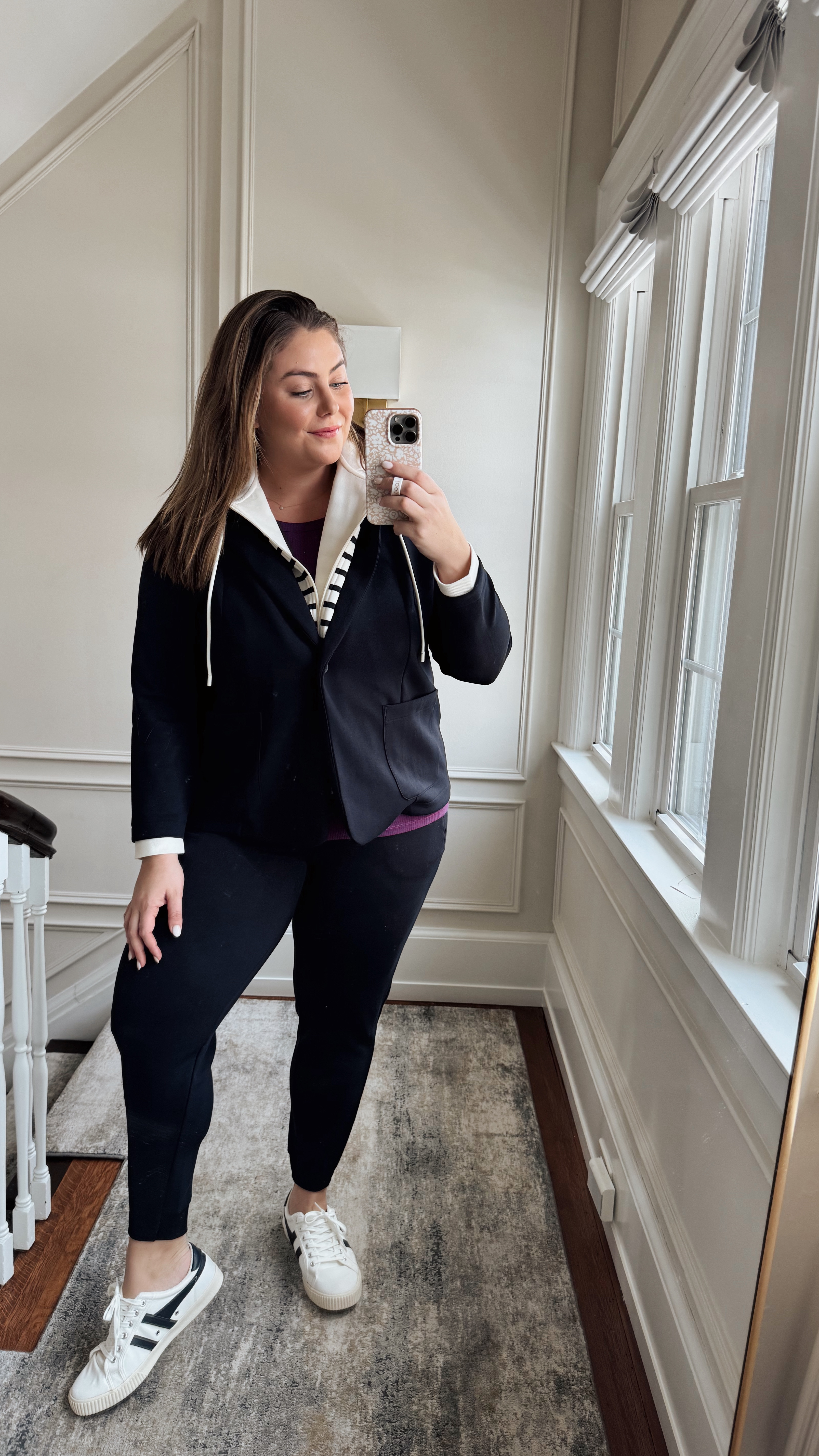 Wearing size 1X in blazer jacket & tank, XL in pants. 

#LTKMidsize #LTKWorkwear #LTKStyleTip
