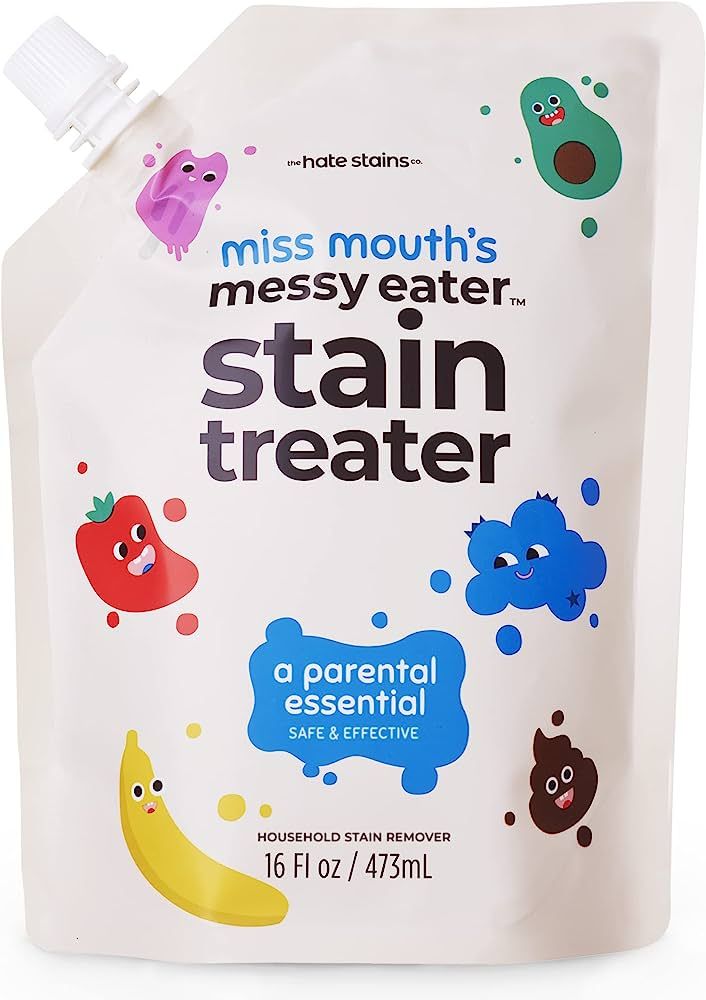 Miss Mouth's Messy Eater Stain Treater Spray - 4oz 2 Pack Stain Remover - Newborn & Baby Essentia... | Amazon (US)