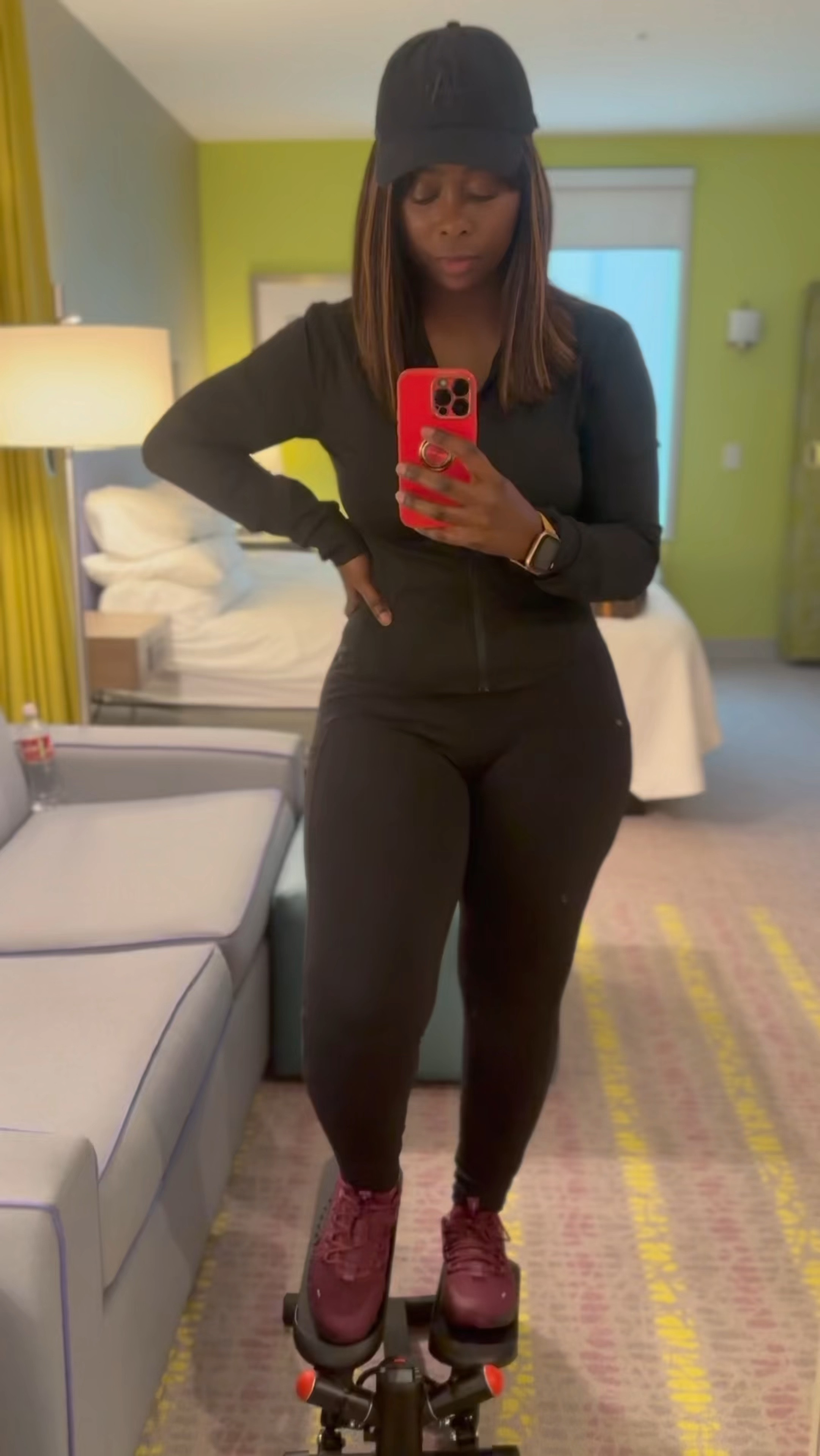 The perfect fitness combo from the perfect fitting soft high waist , tummy control leggings paired with a light weight zip up slim fit yoga sportswear top with thumb holes. 

#LTKstyletip #LTKsalealert #LTKfitness