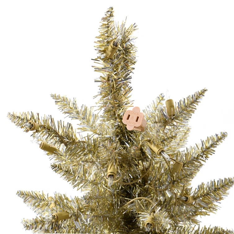 Martha Stewart Lighted Artificial Spruce Christmas Tree | Wayfair North America