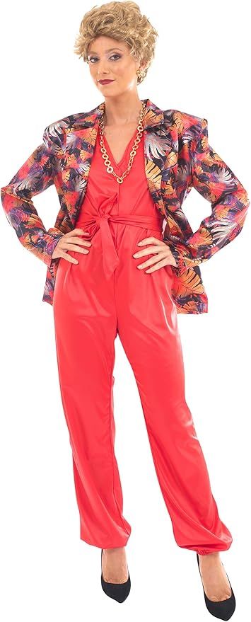 The Golden Girls Officially Licensed Blanche Adult Cosplay Costume | Great Group Costume Idea | Amazon (US)