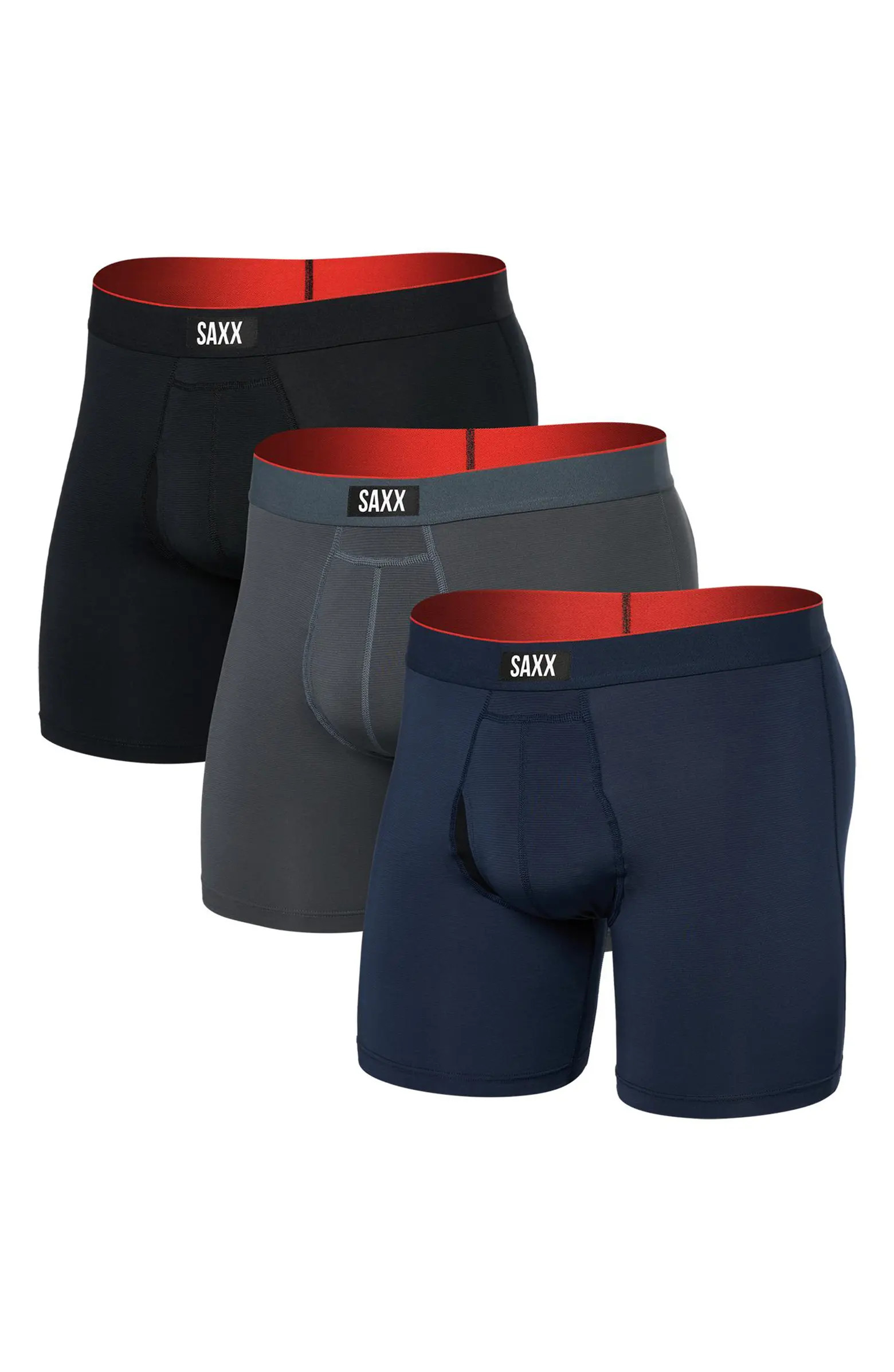 Assorted 3-Pack Multi-Sport Mesh Performance Boxer Briefs | Nordstrom