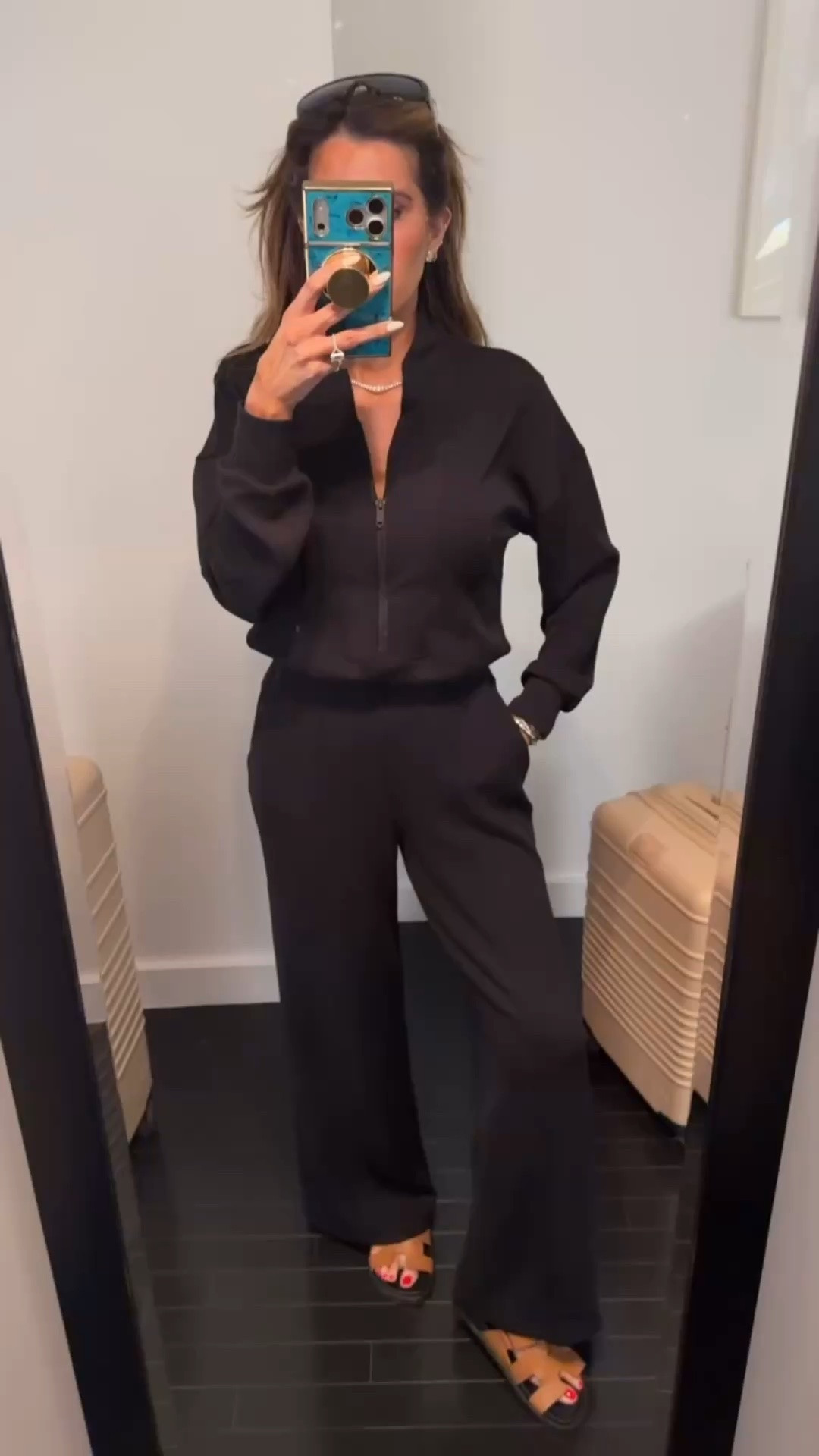 Travel OOTD!! Veryyyy comfortable and cute! Wearing an XS in regular length! 

Nordstrom fashion, Nordstrom finds, Spanx, Travel outfits, Jumpsuits, Lounge outfits, Fall outfits women, Emily Gemma

#LTKNYFW #LTKTravel #LTKdayinmylife