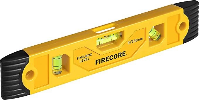 Firecore Magnetic Torpedo Level, 9-Inch Shockproof Toolbox Level with 3 Bubble Spirit Level 45 90... | Amazon (US)
