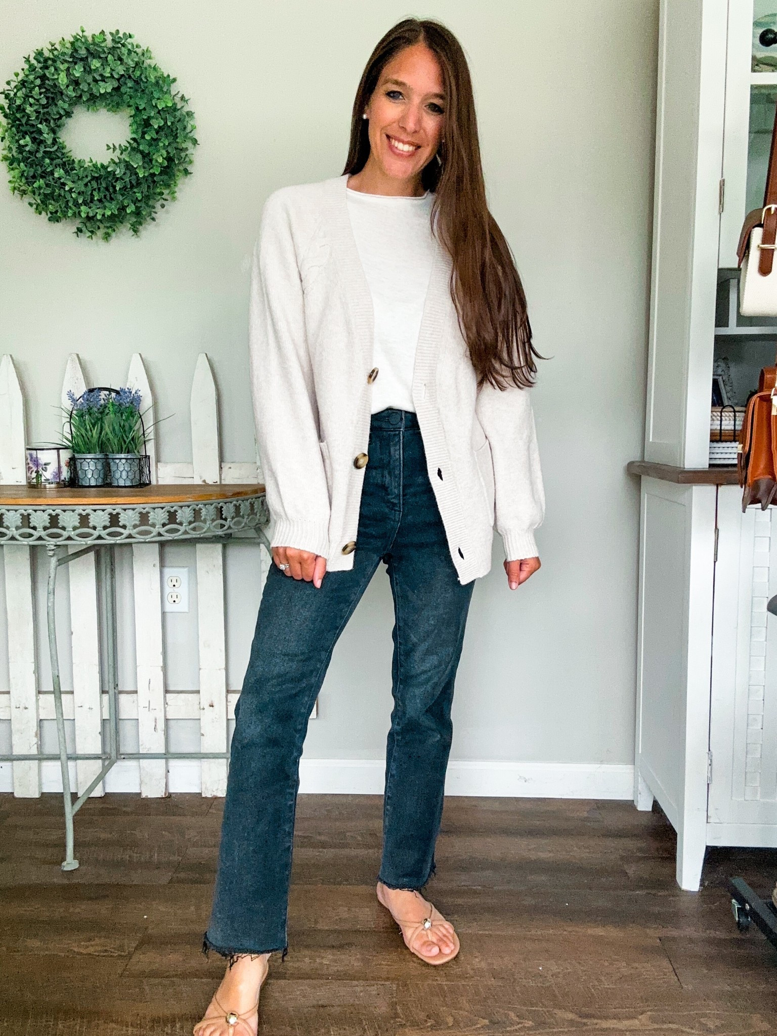 My favorite cardigan from the Nordstrom sale! 
Side XS 
Denim tts petite 

#LTKSaleAlert #LTKStyleTip #LTKFindsUnder100