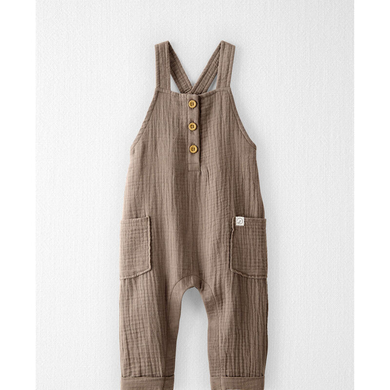 Baby Organic Cotton Gauze Overalls | Carter's
