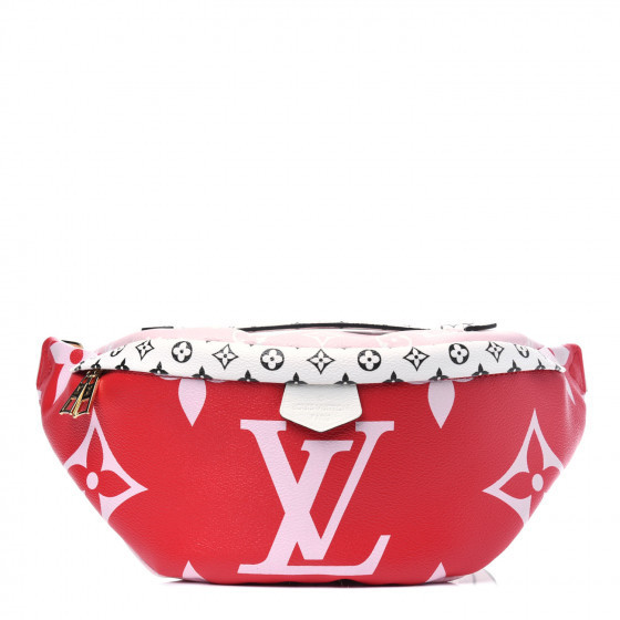LOUIS VUITTON Monogram Giant Bumbag Rouge | Fashionphile