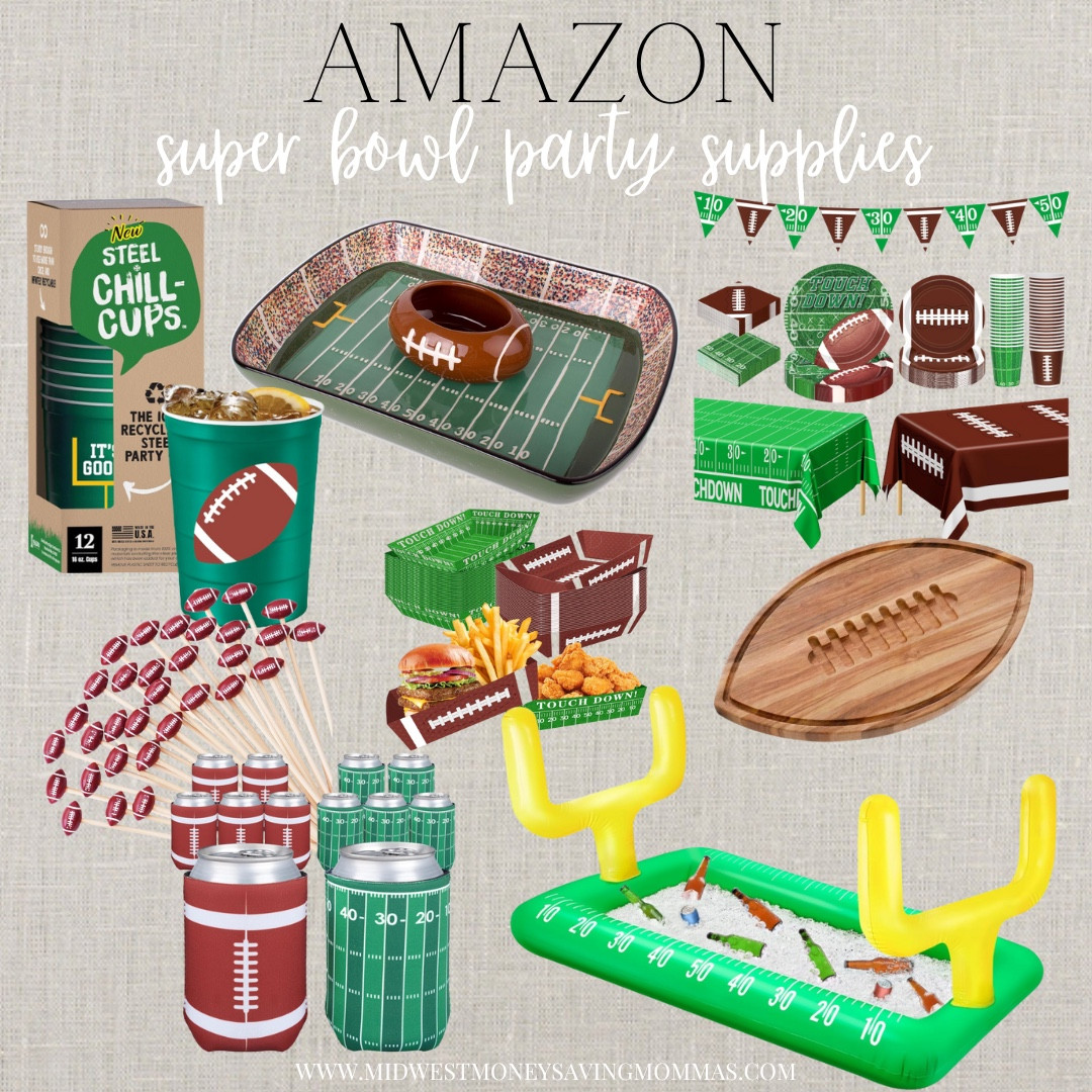Super Bowl party supplies

Football game party  Amazon finds  party decor 

#LTKHome #LTKFindsUnder50 #LTKSeasonal