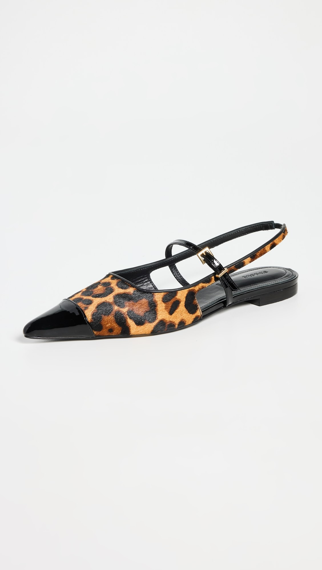 Ada Printed Mini Buckle Flats | Shopbop