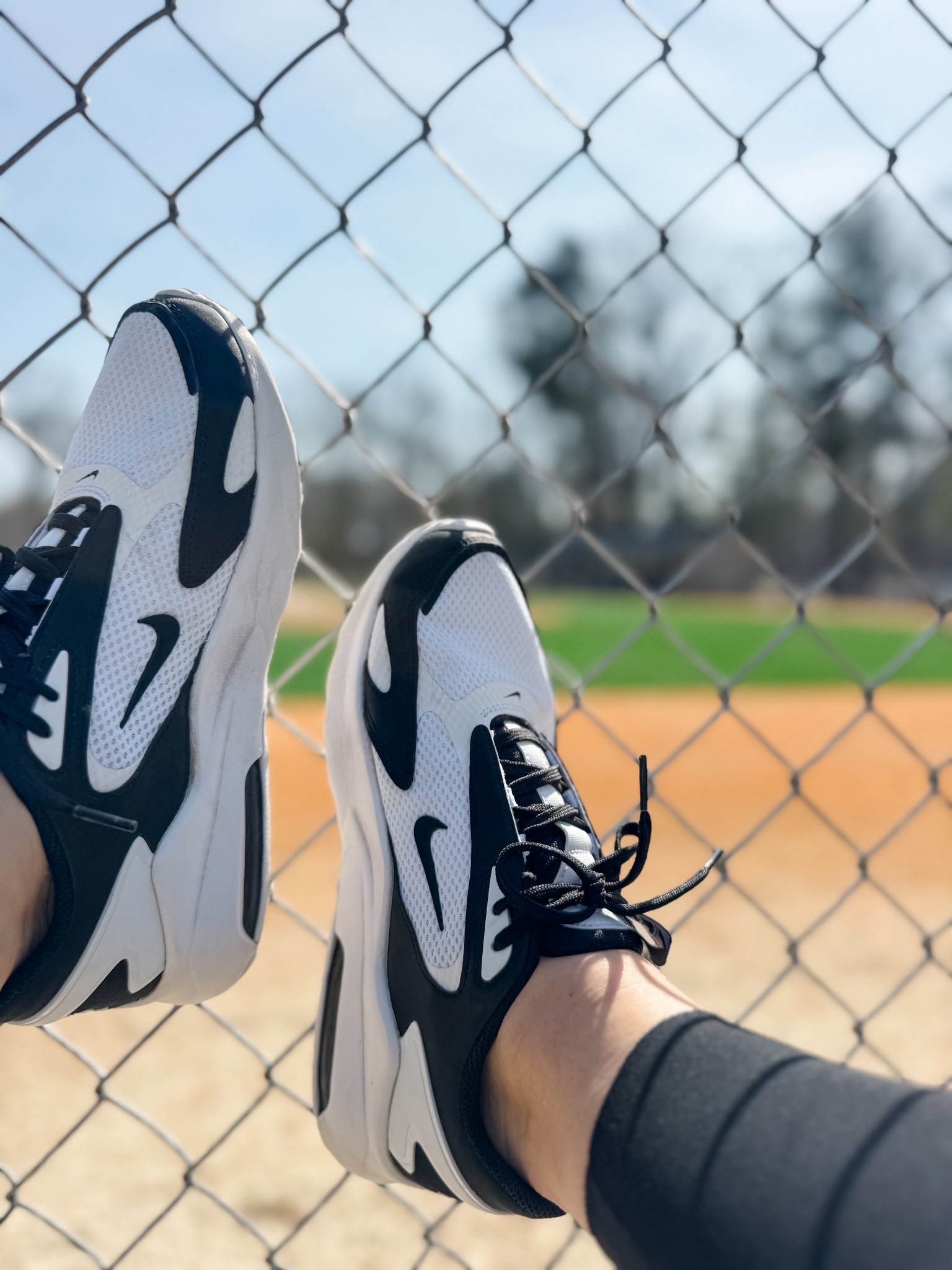 Baseball Mom Shoes 
Nike 
Black and white sneakers 
Nike Bolt 


#LTKActive #LTKmomlife #LTKMidsize