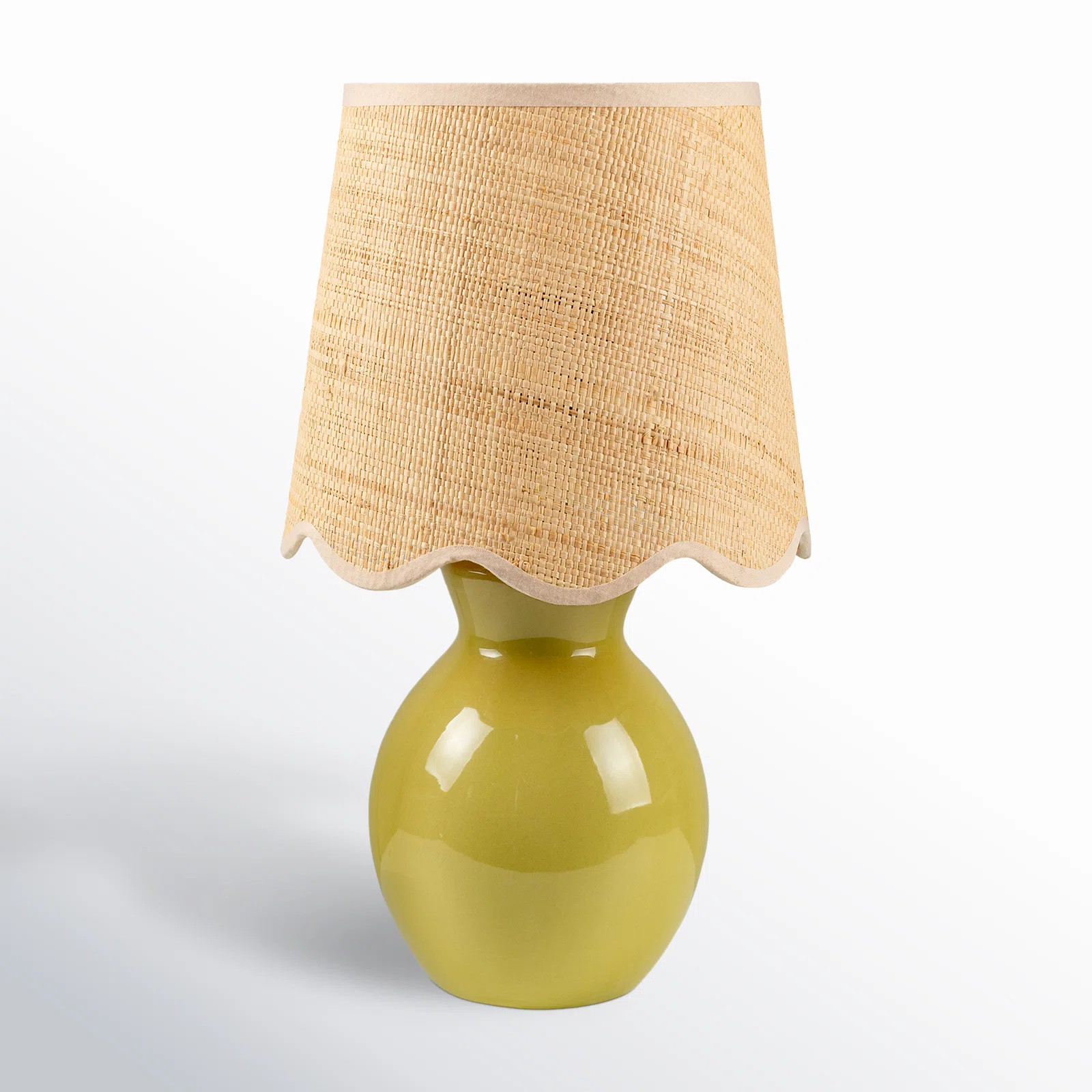 Birch Lane™ Momsen Scallop Shade Lamp & Reviews | Birch Lane | Birch Lane