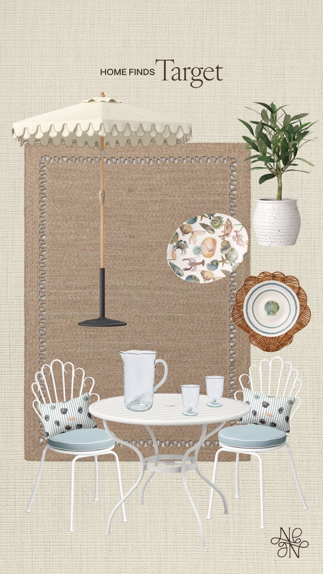 Target outdoor home decor finds 🐚 

Spring home, summer home, home decor, kitchen decor, kitchen finds, Tablescape, outdoor furniture

#LTKHome #LTKSeasonal