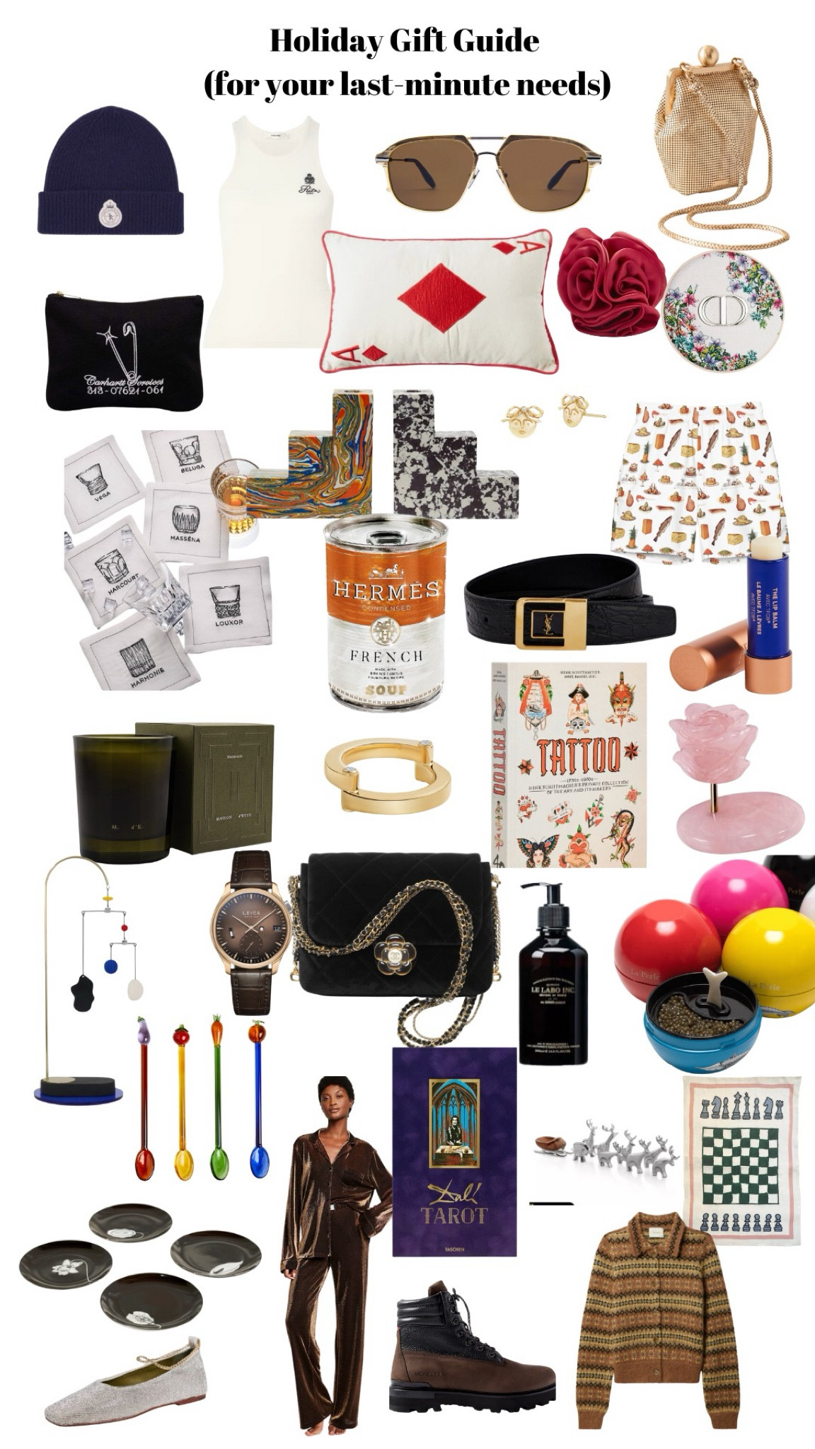 The art of gifting is not just about good taste; it is about being an epically good listener, a fly on the wall, a taker of notes, and a rememberer of habits, likes, dislikes, and favorites. Some of the best gifts are quotidian in subject but luxurious in structure, or rather unicorns to be admired and adored but once a year. 

While cutting ruler-drawn lines from thick metallic paper and securing them around boxes with discrete double-sided tape, remember that gifts should always be about what comes from your heart (and it doesn't hurt if that heart is baccarat glass.)

For your consideration, please find some of my favorite treasures for your last-minute needs - If you still can’t think of the perfect treasure, tell me that persons story. There's an idea in there somewhere and I can always find it! Happy holidays!


#LTKGiftGuide #LTKHoliday #LTKSeasonal