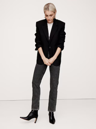 High-Rise Straight Jean | Banana Republic (US)