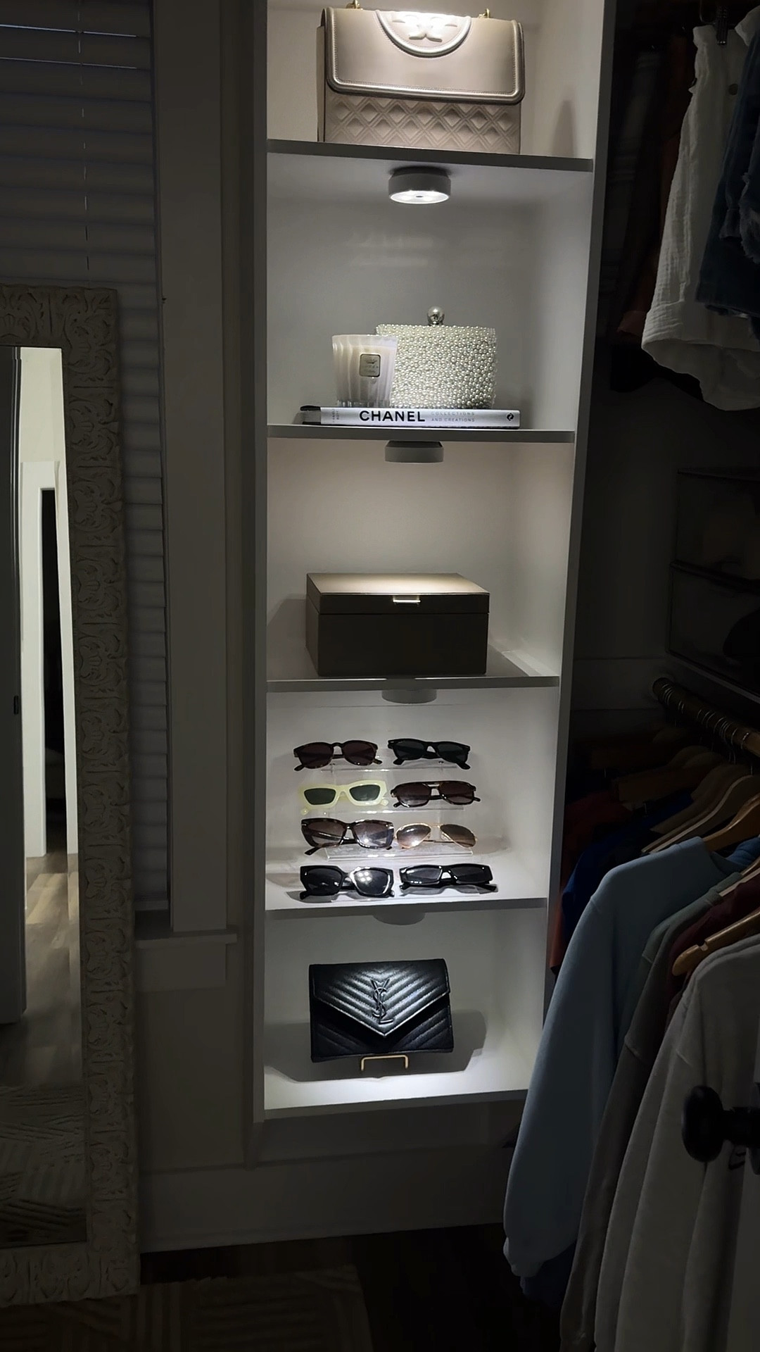 Aesthetic closet tour ☁️✨🤍

#aesthetic #closettour #luxurycloset #luxuryonabudget #closetinspo

#LTKhome #LTKstyletip #LTKVideo