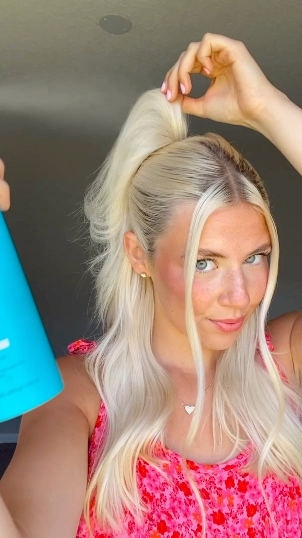 a cute & easy hairstyle perfect for prom!!☺️ the moroccanoil hairspray is one of my favs! & the not your mothers wax stick gets down all of those fly aways🥰

#LTKbeauty