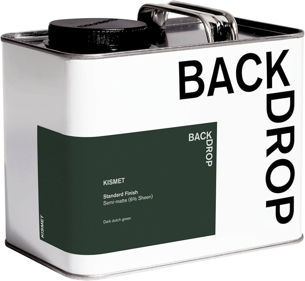 BACKDROP | Premium Interior Paint | Standard Semi Matte, Low Sheen Finish | Self-Priming, Low VOC... | Amazon (US)