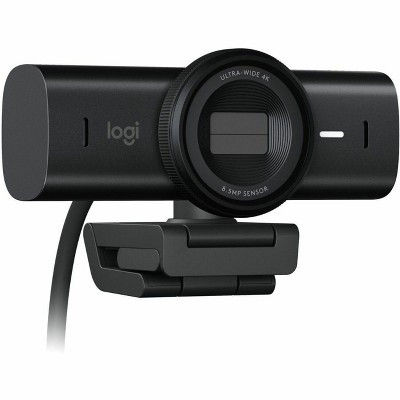 Logitech The Master MX Brio Webcam Black - 3840 x 2160 Video - 4x Digital Zoom - 8.5 Megapixel - UHD 4k at 30 fps - 1080p at 60 fps | Target