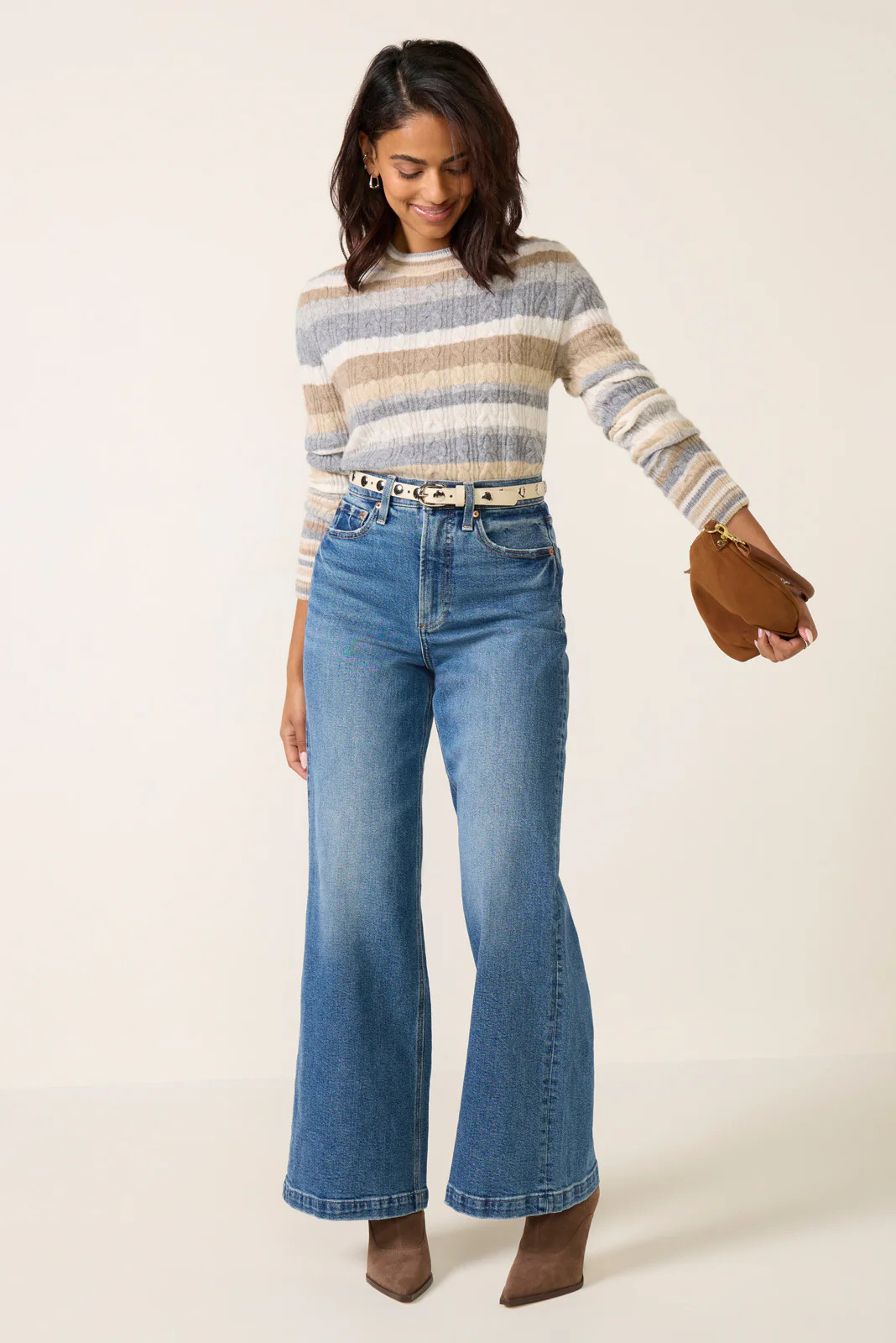 Petite Lana Wide Leg Jean | Evereve