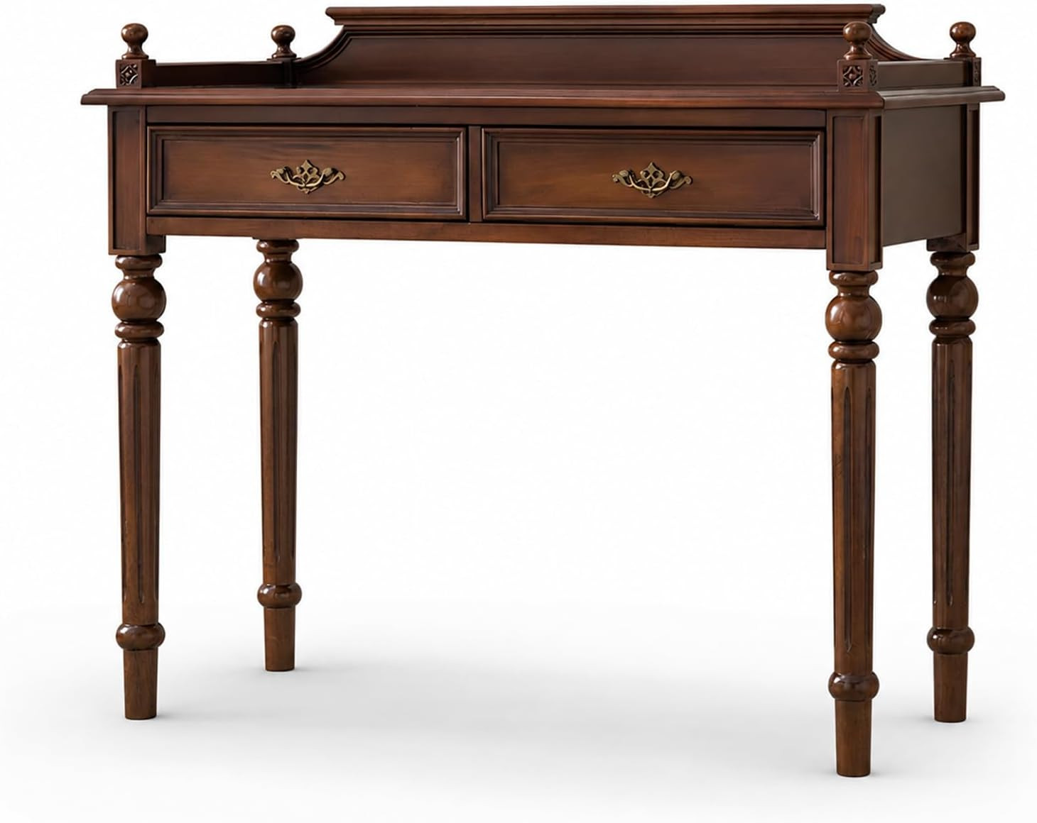 Solid Wood Writing Desk, Workbench Desk with Drawer for Home Office | Amazon (US)