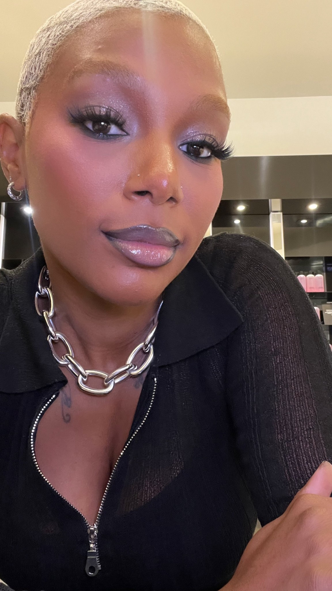 Gorgeous cool toned lip combo
Caviar lip pencil 
Alone time luster glass lipstick
Cultured lip glass 

#LTKBeauty